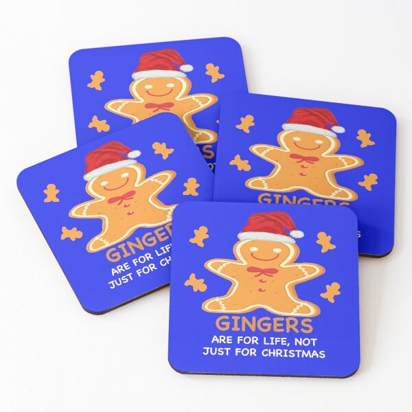 Item preview, Gingers are for life not just for Christmas Gingerbread man funny designed and sold by IslesArt.
