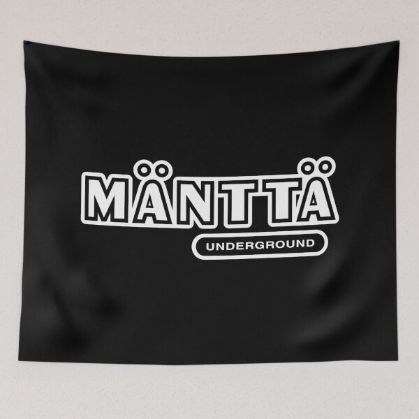 Item preview, Mänttä Underground (valkoinen teksti) designed and sold by futurytmi.