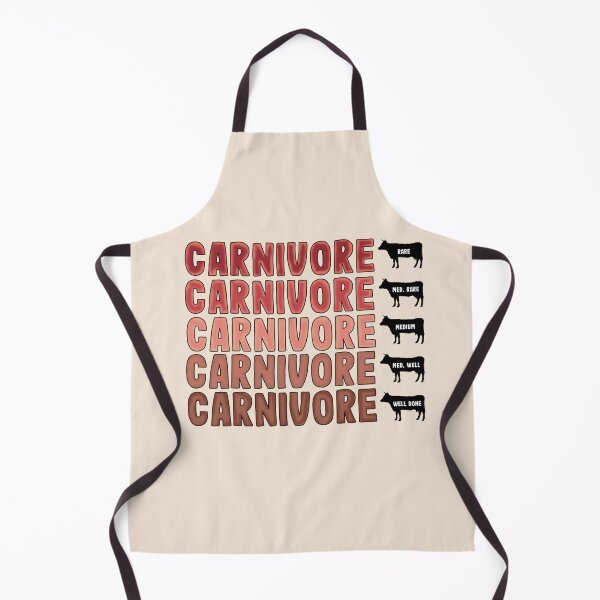 Item preview, Carnivore steak chart designed and sold by PurrfectCorner.