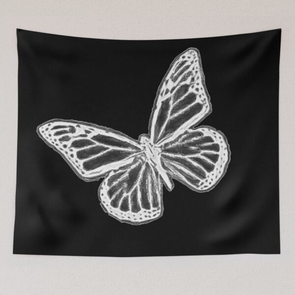 Item preview, Black and White Butterfly Graphic designed and sold by JustBeingAlicia.