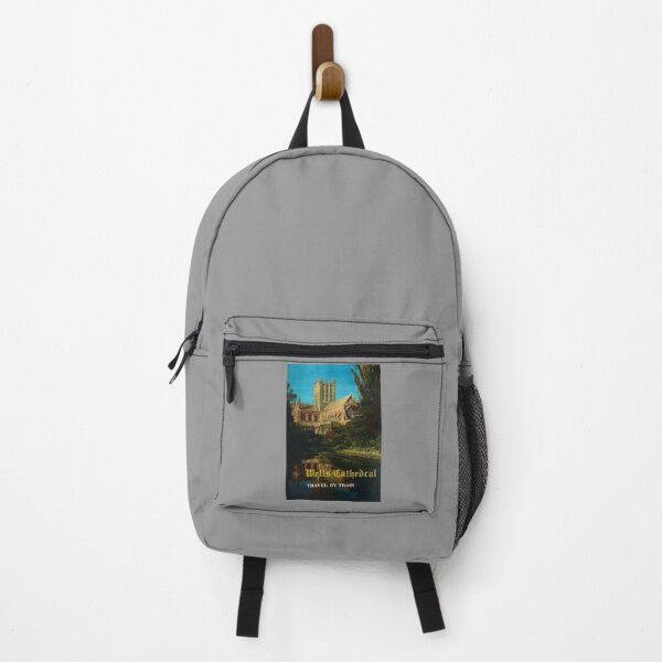 Item preview, retro classic Wells Cathedral poster designed and sold by CorasPosters.