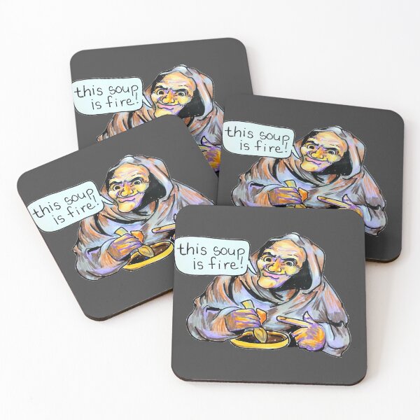 Item preview, Old Man Eating Soup designed and sold by AngelaAmyelois.