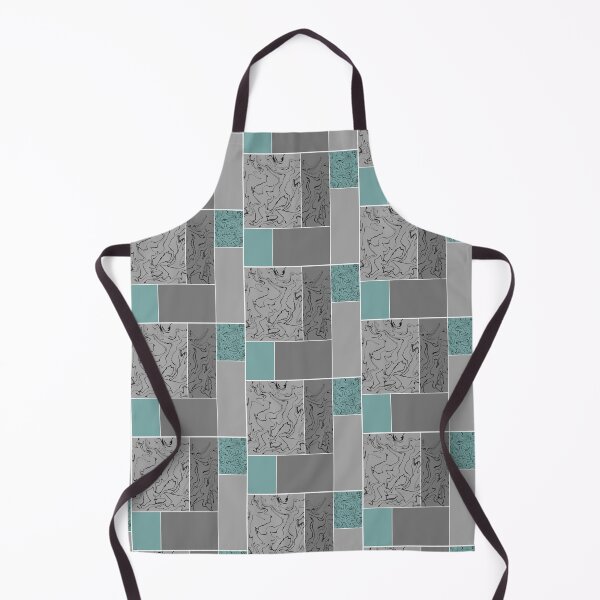 Item preview, Gray-turquoise marble designed and sold by Ninaeva.