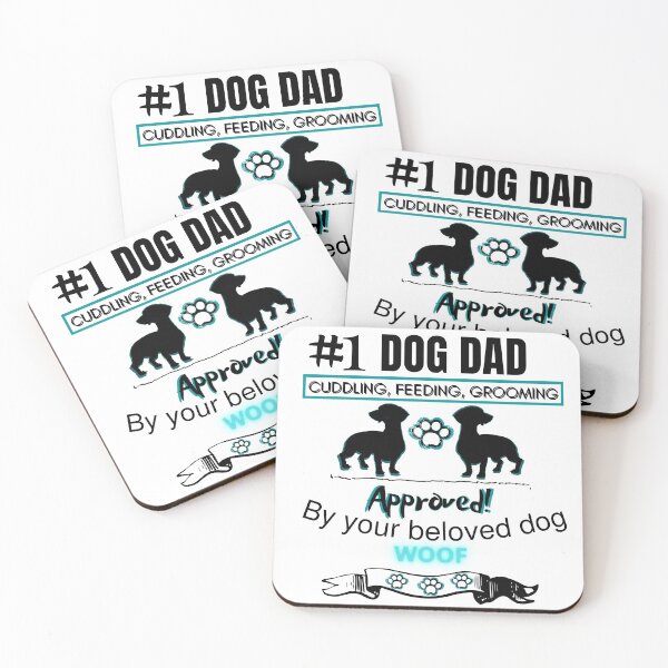 Item preview, # 1 dog dad designed and sold by TheDachshund.