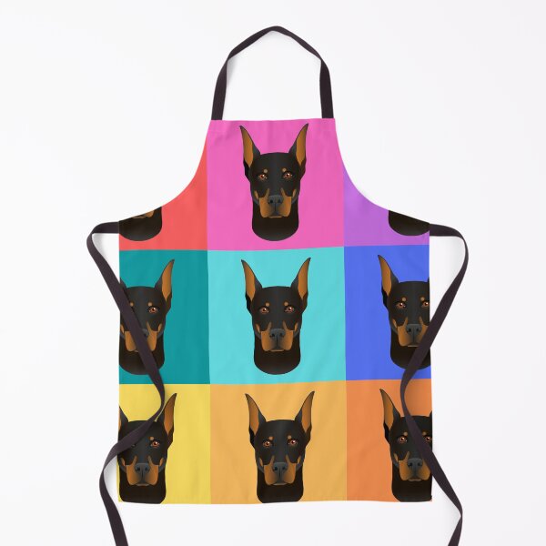 Item preview, Doberman dog pop art in Warhol Style designed and sold by ds-4.