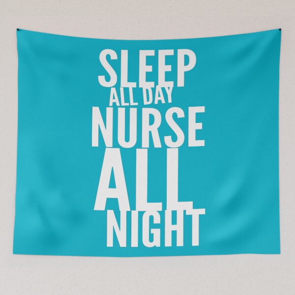 Item preview, Sleep all day nurse all night funny Sexy nurse gifts  designed and sold by AYACHI90.
