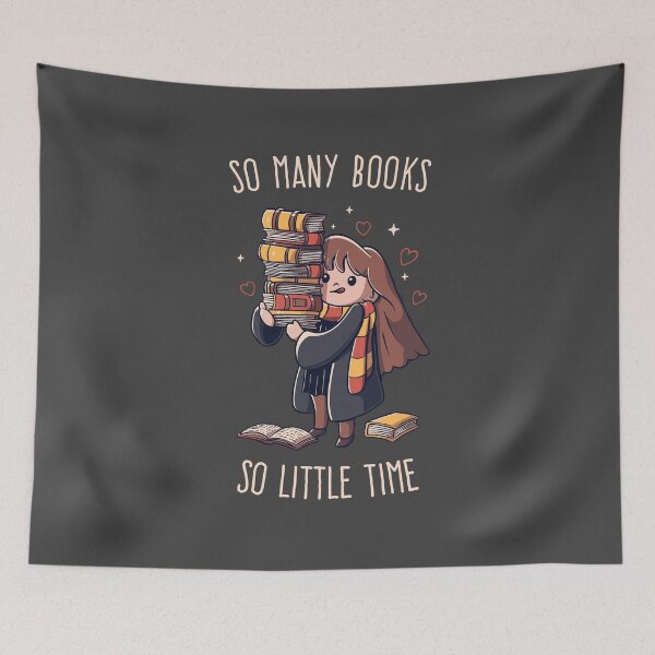 Item preview, So many Books So little Time Funny Cute Gift designed and sold by EduEly.