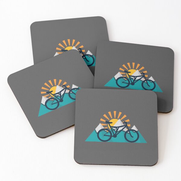 Item preview,  Mountain biking, retro designed and sold by NomadMessenger.