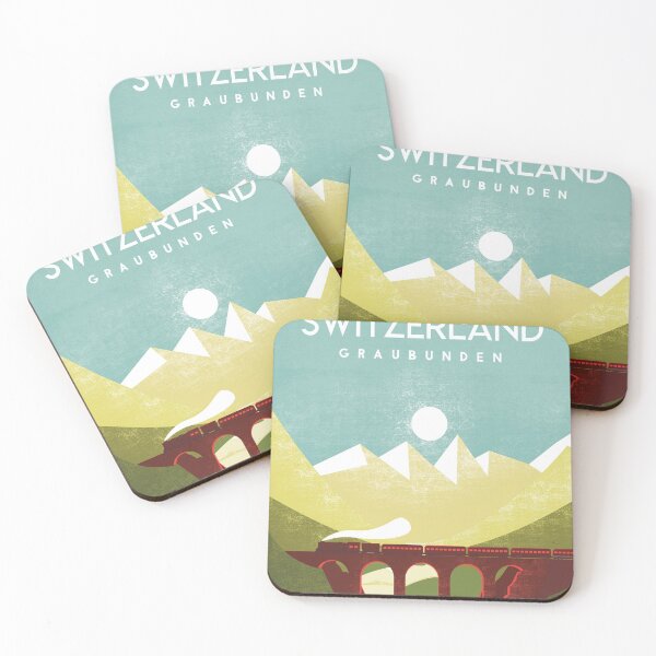 Item preview, Switzerland travel poster designed and sold by Arctic frame studio.