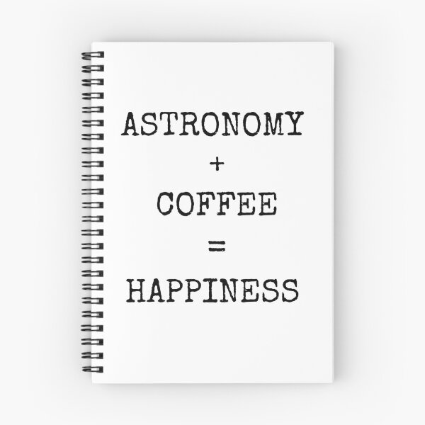 Item preview, Astronomy + Coffee = Happiness | Space T-Shirt, Mug, iPhone Case designed and sold by Presto Prints Design.