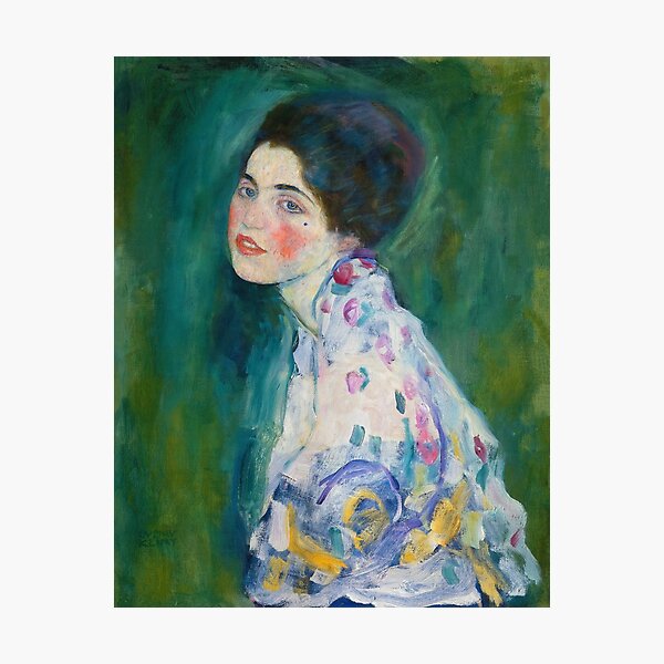 Item preview, Gustav Klimt "Portrait of a lady" designed and sold by Alexandra Dahl.