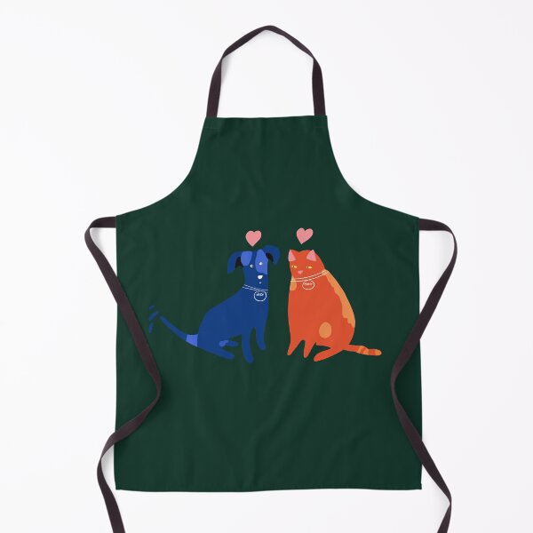 Item preview, Bello and Mieze. Dog and cat in love. designed and sold by Anna Dianda.