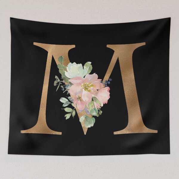 Item preview, Letter M Monogram designed and sold by WisdomInspired.