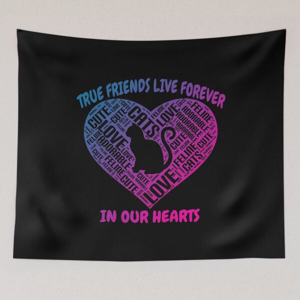 Item preview, Cat Lovers Wordcloud heart designed and sold by Cute  Pawz.