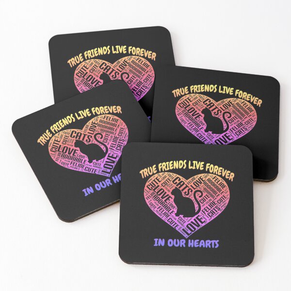 Item preview, Cat Lovers Wordcloud heart designed and sold by Cute  Pawz.