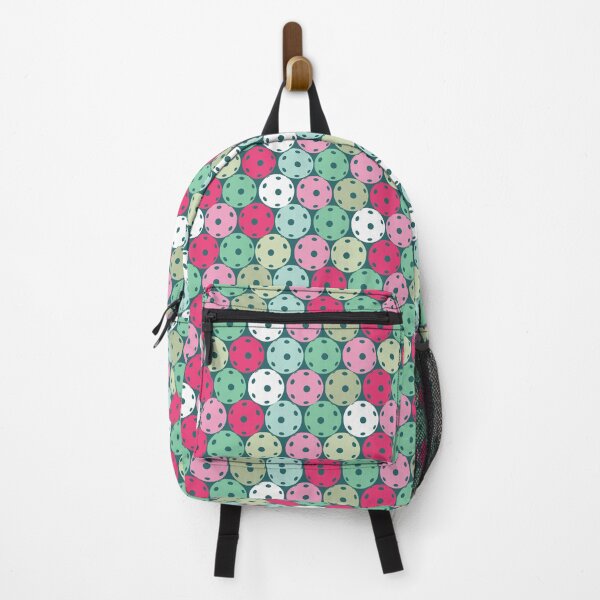 Item preview, Pastel pickleballs on green background designed and sold by EvieWoj.