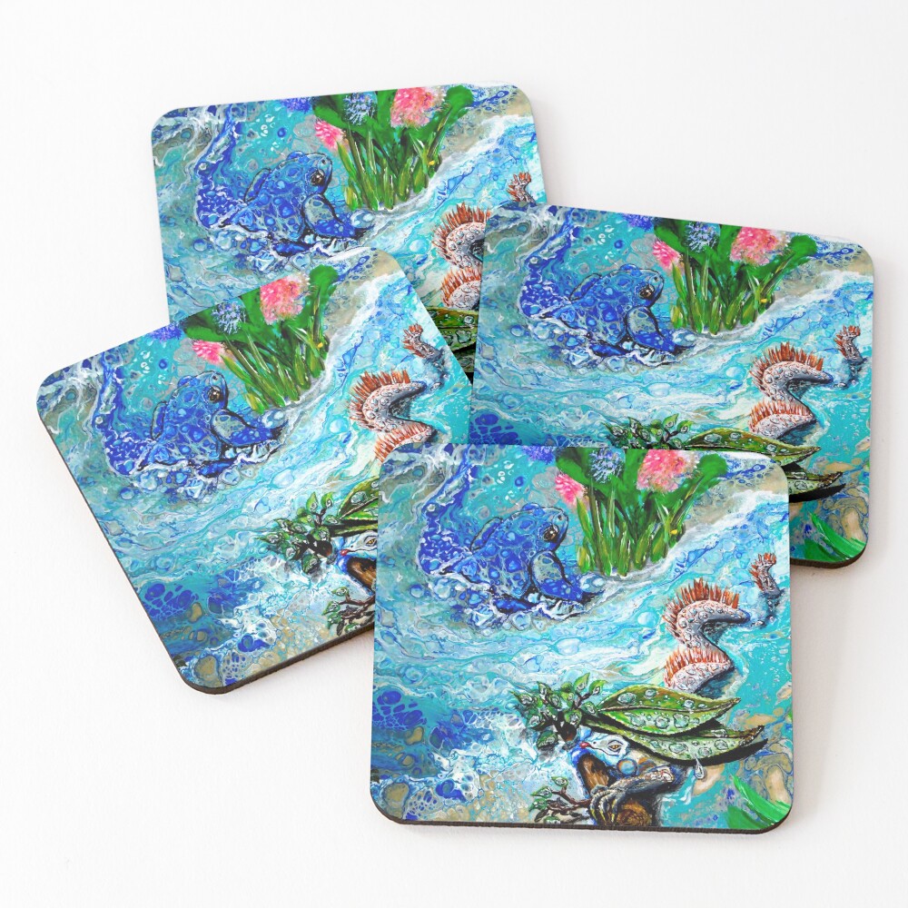 Item preview, Coasters (Set of 4) designed and sold by RinaArling.