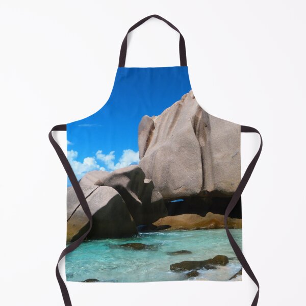 Item preview, Beach Holiday Seychelles | Summer Vacation Boulder Turquoise Water | Nature Photography designed and sold by KristinasPhotos.