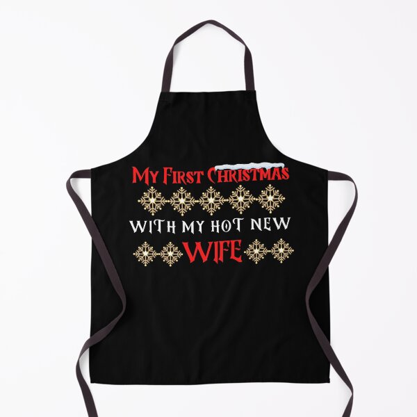 Item preview, First Christmas with My Hot New Wife designed and sold by Beluved.