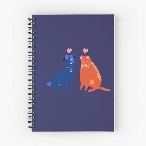 Artikelvorschau, Bello und Mieze. Hund und Katze verliebt.  entworfen und verkauft von Anna Dianda.