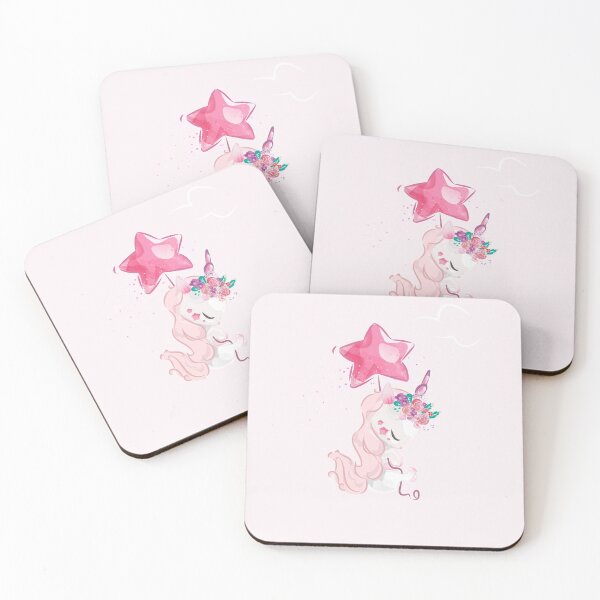 Item preview, Cute Baby Unicorn Flying with a Balloon  designed and sold by kalud-zoldyck.