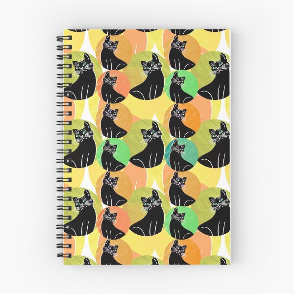 Item preview, Betty, The Halloween Cat, Collection: Betty, The Cat, Colorful Pattern designed and sold by CotodiStudio.