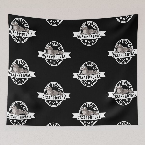 Item preview, Seal Of Disapproval | Not Happening designed and sold by GravitiTees.