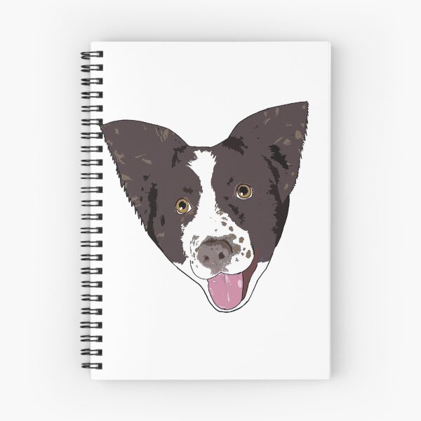Item preview, Rose the Red Border Collie designed and sold by Denali Lancaster.