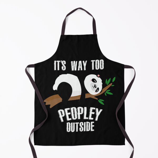 Item preview, It's Way Too Peopley Outside designed and sold by Authenticity-SH.