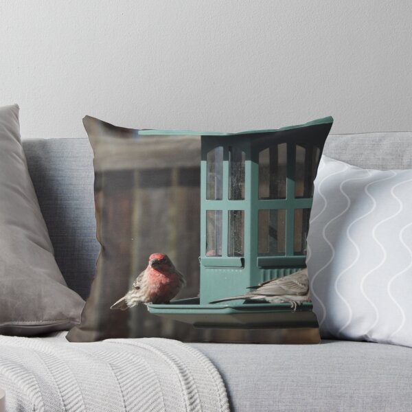 Item preview, Birds on A Bird Feeder, Santa Fe, New Mexico designed and sold by lenspiro.