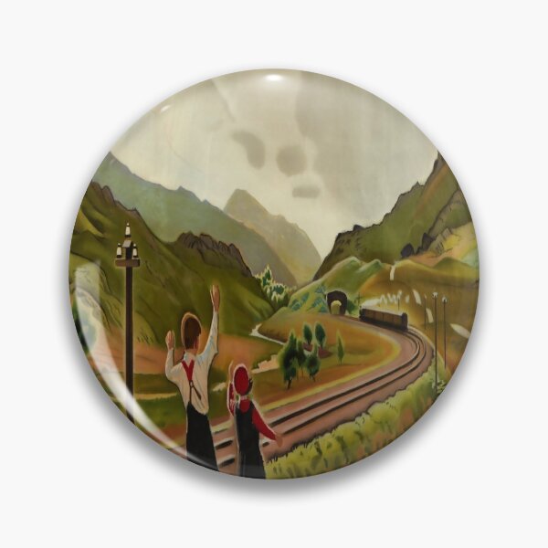 Item preview, retro classic Western Highlands poster designed and sold by CorasPosters.