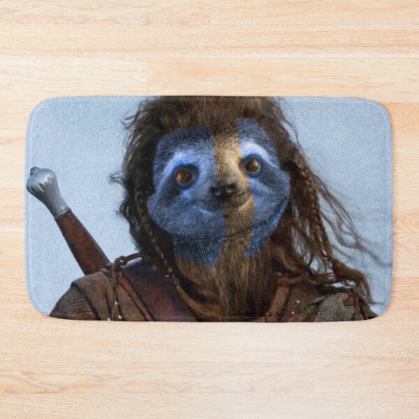 Item preview, Brave heart sloth designed and sold by Africanob.