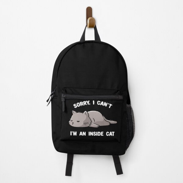 Item preview, Sorry I Can’t, I’m An Inside Cat Funny Cute Lazy Cat Gift designed and sold by EduEly.