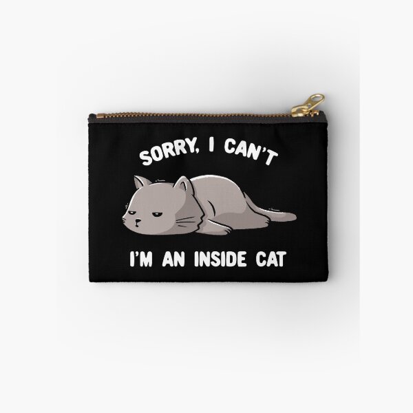 Item preview, Sorry I Can’t, I’m An Inside Cat Funny Cute Lazy Cat Gift designed and sold by EduEly.