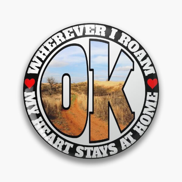 Item preview, Heart Stays Home - Oklahoma designed and sold by DonDota.