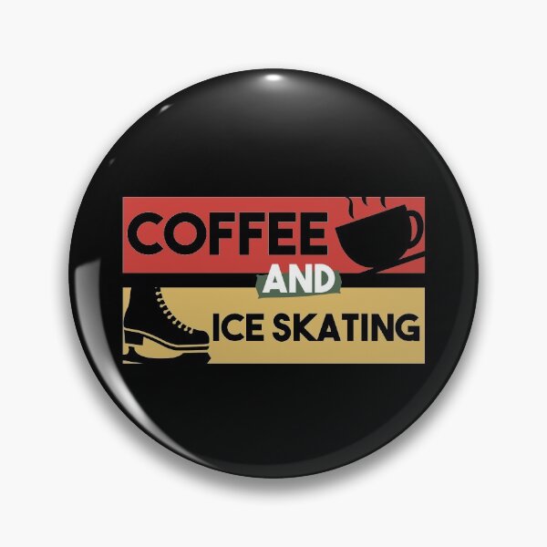 Artikelvorschau, Kaffee und Eislaufen - Geschenk für Kaffeesüchtigen, Geschenk für Eisläufer entworfen und verkauft von MrElgo.