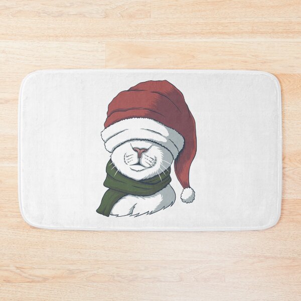 Item preview, White Christmas Cat | Christmas designed and sold by SerendipityNow.