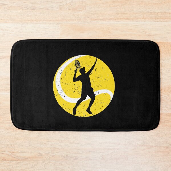 Item preview, Tennis ball tennis player serving tennis gift designed and sold by Lenny Stahl.