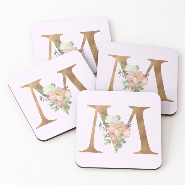 Item preview, Letter M Monogram designed and sold by WisdomInspired.