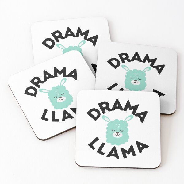 Item preview, Drama Llama Teal designed and sold by LaureMel.