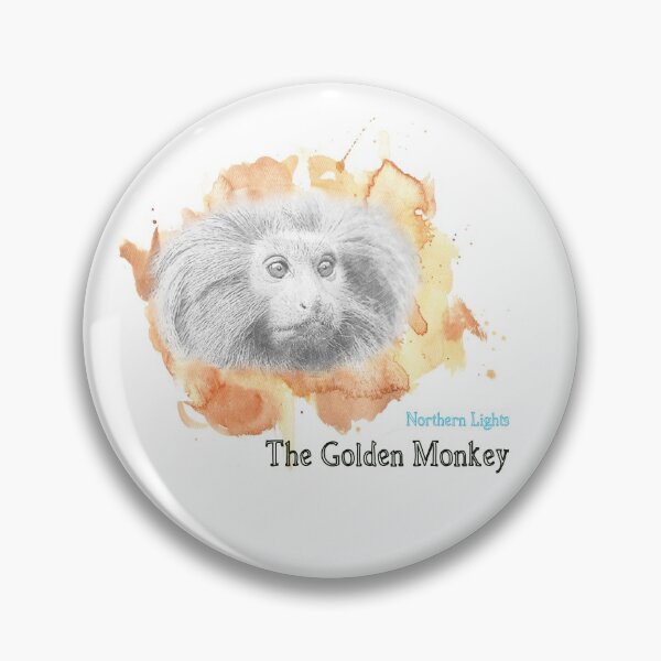 Item preview, The Golden Monkey, Mrs Coulter's Daemon from His Dark Materials designed and sold by thebowtrucklesh.