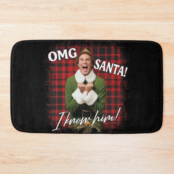 Item preview, OMG Santa! I know him!  designed and sold by OrnamentallyYou.