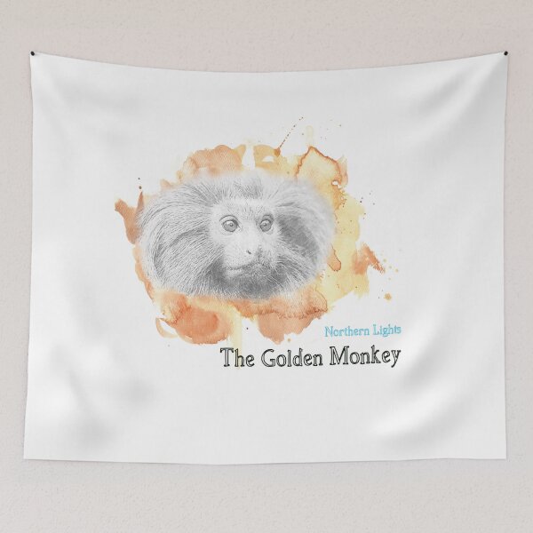 Item preview, The Golden Monkey, Mrs Coulter's Daemon from His Dark Materials designed and sold by thebowtrucklesh.
