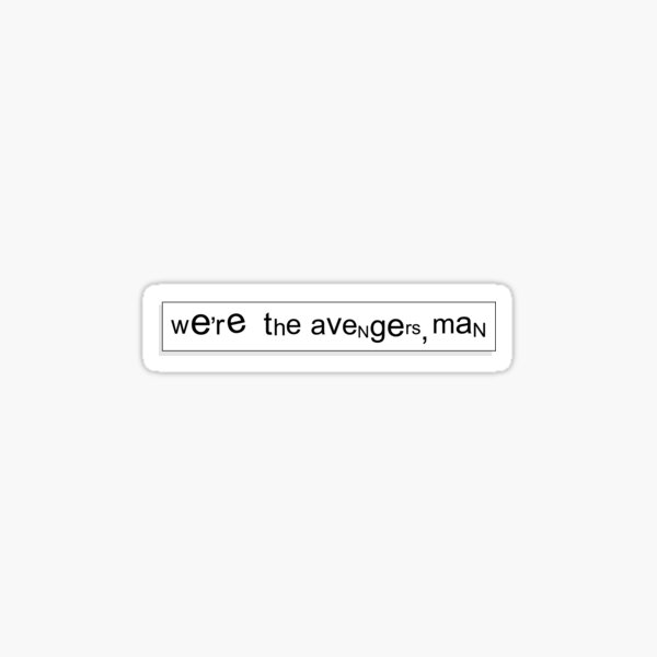 Artikel-Vorschau von Wir haben die AvEnGeRs, MaN, designt und verkauft von jenscottiepow.