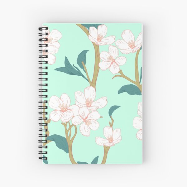 Cuaderno verde menta | Sakura Cuaderno de espiral