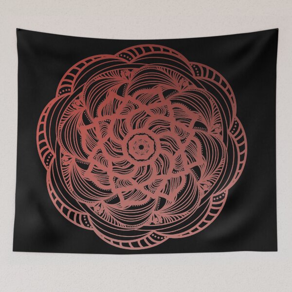 Item preview, Mandala de ráfaga de flores de mezcla de frutos rojos designed and sold by Stacia Boyd.