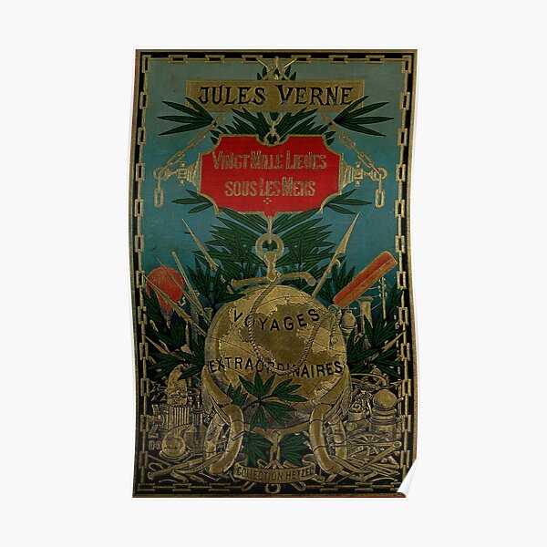Jules Verne Extraordinary Voyages Poster