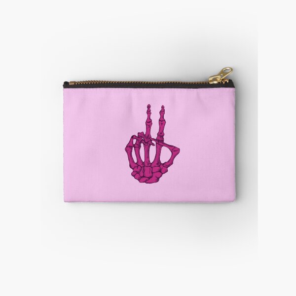 Item preview, Peace Skeleton Hand - Pink designed and sold by BonesToAshes.