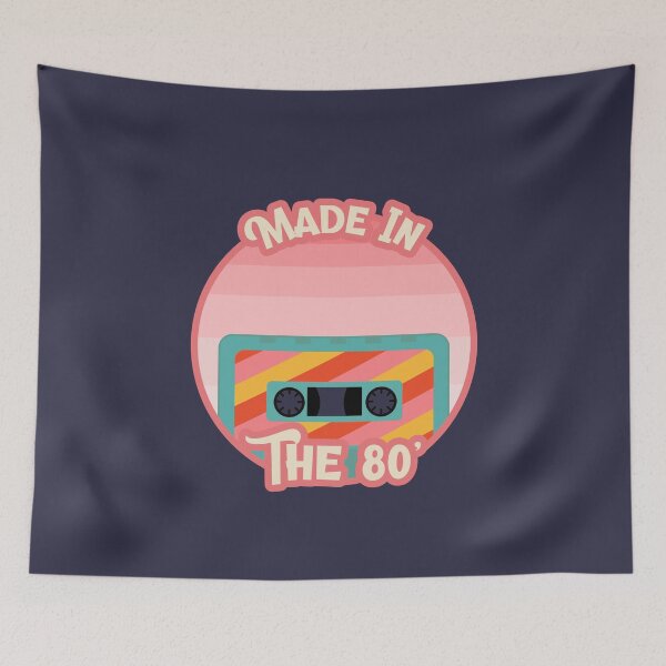 Item preview, Made In The 80's / Cassette Tape / Retro Design / Tape designed and sold by RedBoyShop.