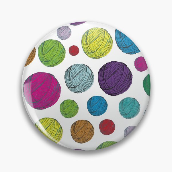 Item preview, Colourful modern yarn/wool design for knitting, crochet and more designed and sold by size3art.
